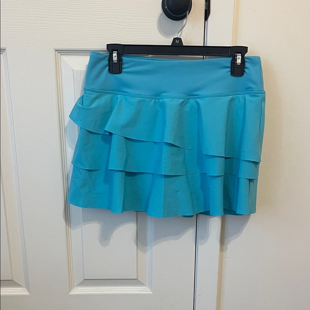 JoyLab Turquoise Layered Skater Skirt
